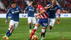 Partido que enfrent� al Girona con el Getafe