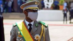 El coronel Assimi Goita, lder de dos golpes militares, lleg al poder de Mali en junio.