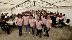 A directiva da entidade organizadora, &aacute; fronte dos comensais 