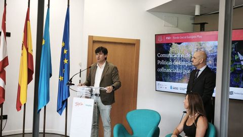 Borja S�nchez.El consejero de Ciencia, Industria y Empleo de Asturias, Borja S�nchez