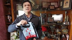 Manolo -en una imagen reciente- fue uno de los jugadores alineados por Eizaguirre en aquel encuentro.