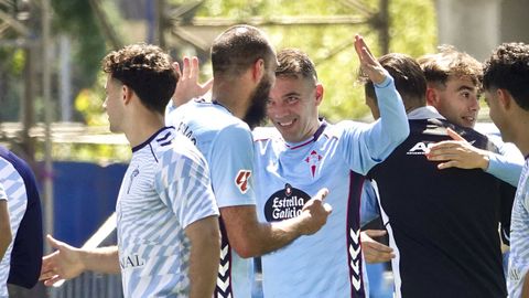 Iago Aspas, tras su partido 399 con el Celta en Primera, el triunfo ante el Elche.