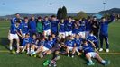 El Cadete A del Real Oviedo celebra el ttulo de liga en Mareo