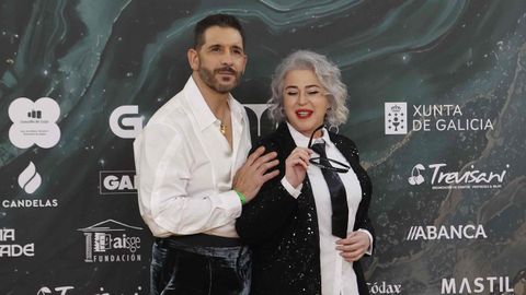 Alfombra dourada dos XXIV Premios Mestre Mateo celebrados en Lugo