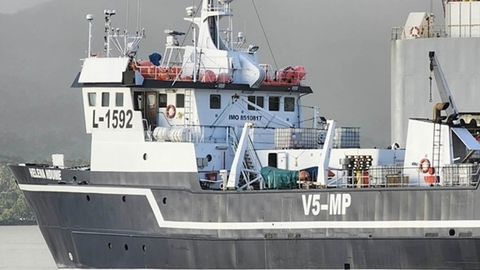 Pesquero Helena Ndume, donde el 30 de octubre del 2025 falleci un tripulante gallego en un accidente a bordo, mientras estaba atracado en Suva, la mayor isla de Fiyi