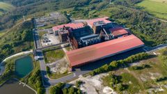 Instalaciones de XEAL en Dumbra en las que ya se construye la planta de carbn vegetal