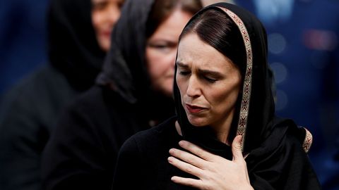 La primera ministra de Nueva Zelanda, Jacinda Ardern