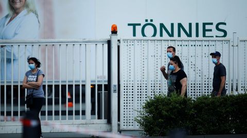 Uno de los focos de contagio es una industria cárnica