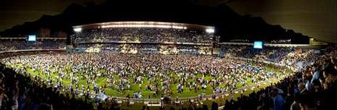 El �ltimo lleno en Bala�dos tuvo lugar ante el Espanyol en la �ltima jornada del curso pasado.
