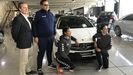 Acto de Adarsa-Mercedes donde el Club Balonmano La Calzada Liberbank anunci� la renovaci�n de Lorena T�llez y Raquel Ca�o