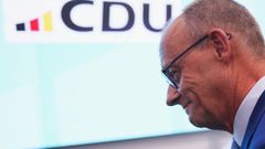 Merz, este domingo, tras admitir los malos resultados electorales