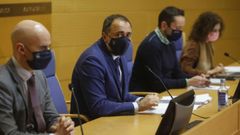 Imagen de una anterior rueda de prensa tras la reuni�n del comit� cl�nico