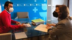 Anta y V�zquez, reunidos en Santiago