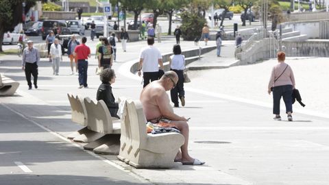 D�a soleado en A Coru�a