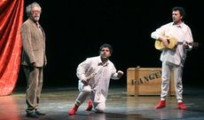 Quico Cadaval y Mofa y Befa, en la obra