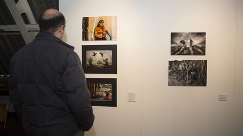 Unha das mostra do certame Xos� Manuel Eir�s que ten acollido o Pazo 