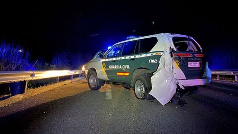 El accidente en el que falleci� un guardia civil arrollado por una furgoneta