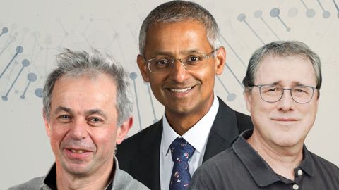 David Klenerman, Shankar Balasubramanian y Pascal Mayer