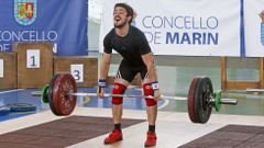 CAMPEONATO DE ESPA�A DE HALTEROFILIA EN EL PABELL�N A CA�OTA, MAR�N