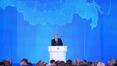 Putin, durante la presentaci�n de nuevos tipos de misiles hace solo tres semanas
