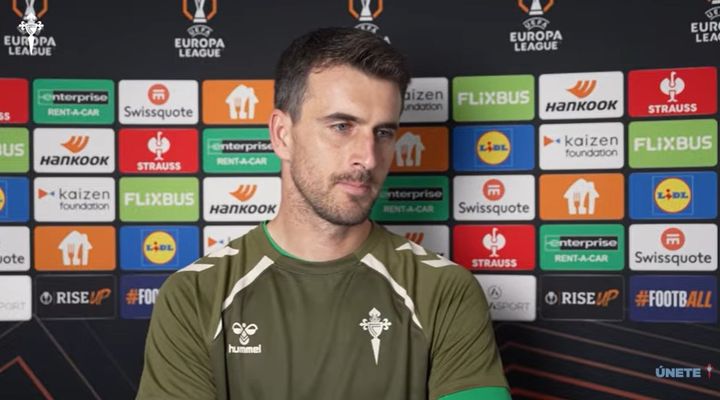 Ivn Villar estuvo bajo palos ante el Dinamo ante la baja de Andrei Radu.