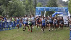 Ambiente de gala en la Carreira Popular de Leiro