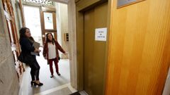 Imagen de archivo de la sede cuando tuvieron el ascensor estropeado