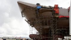 Construcci�n del �Adelaide� en Navantia Ferrol