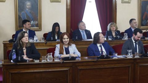 Mar�a Reigosa se sent� ya en la bancada del PP