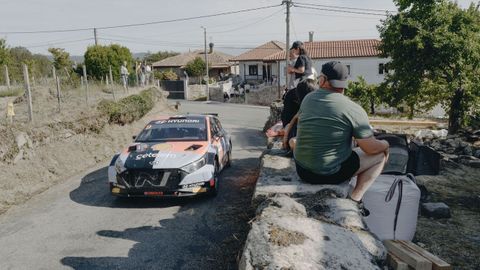 El Rali de Ourense ya est� en marcha.El tramo de Taboadela abri� la matinal sabatina