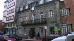 Fachada del Ayuntamiento de Quiroga, en la R�a Real