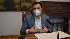 O deputado de Promoci�n Econ�mica, Pablo Rivera, presentou o programa de emprego rural