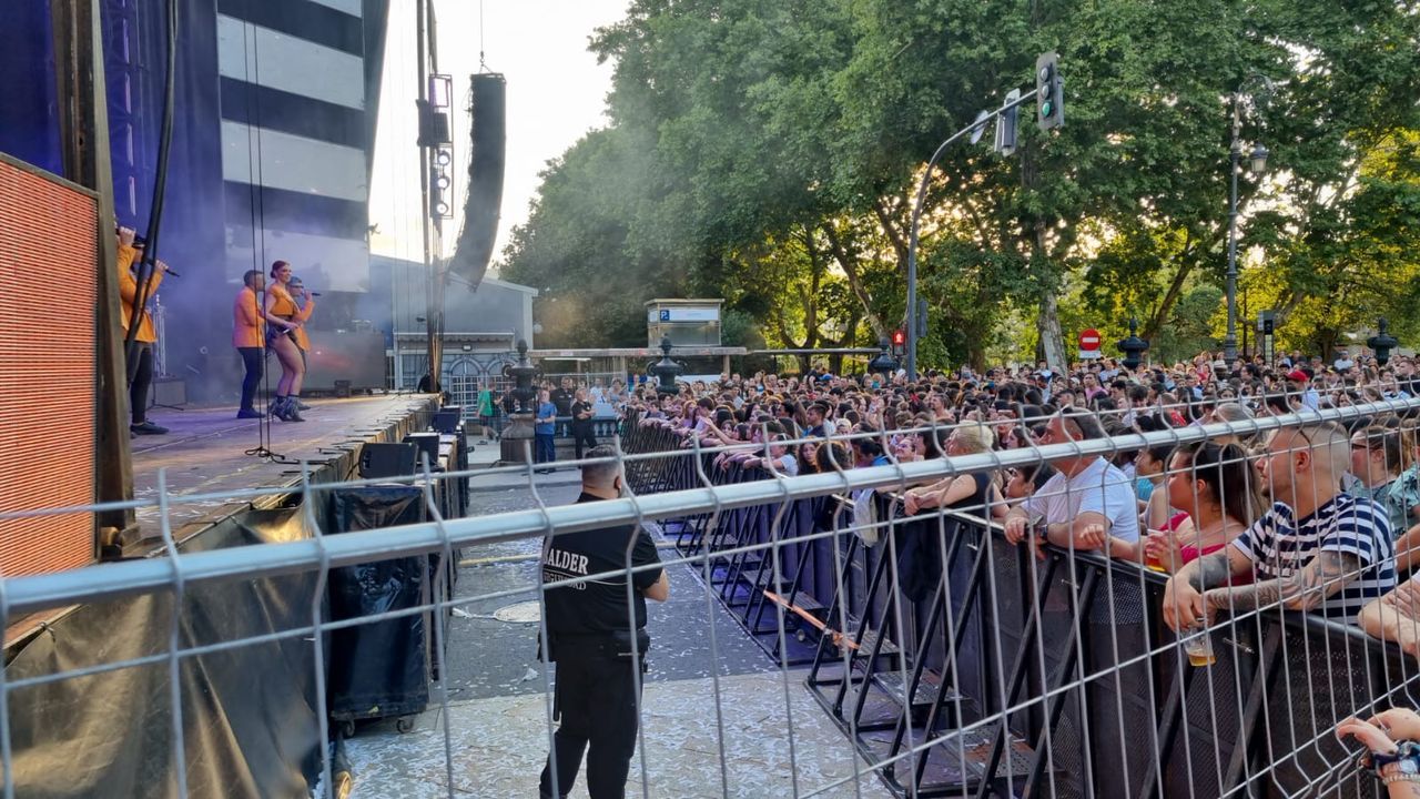 El TSXG desestima la demanda de dos vecinos por el ruido de los conciertos de las fiestas de Ourense