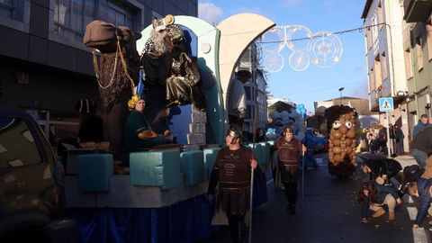 Cabalgata de Reyes en A Pobra.