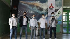 Presentaci�n del campeonato gallego de nataci�n que acoger� la Rosario Due�as