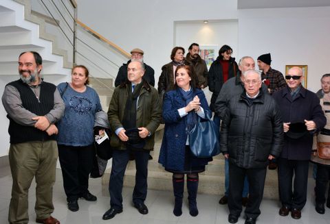 Jos� Luiz Oubi�a -izquierda- es comisario y promotor de esta iniciativa, que llega a su novena edici�n.