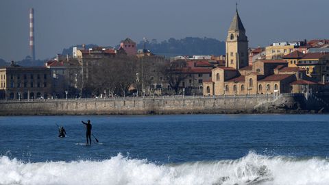 Playa de San Lorenzo, Gijn