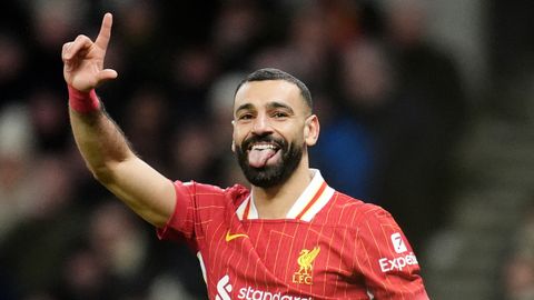 Mohamed Salah.Mohamed Salah con el Liverpool
