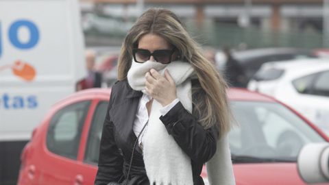 Claudia Montes, ex miss Asturias vincula a Ábalos, llega a los juzgados de Gijón para testificar en el caso Koldo