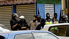 Nueve detenidos en Melilla