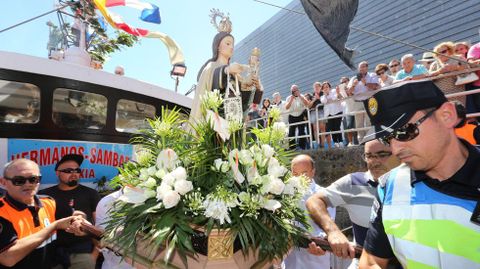 La celebraci�n del Carmen de Mux�a, en una imagen de archivo 