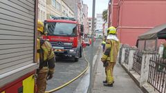 El incidente se produjo en la calle Antonia Montero, en Perl�o