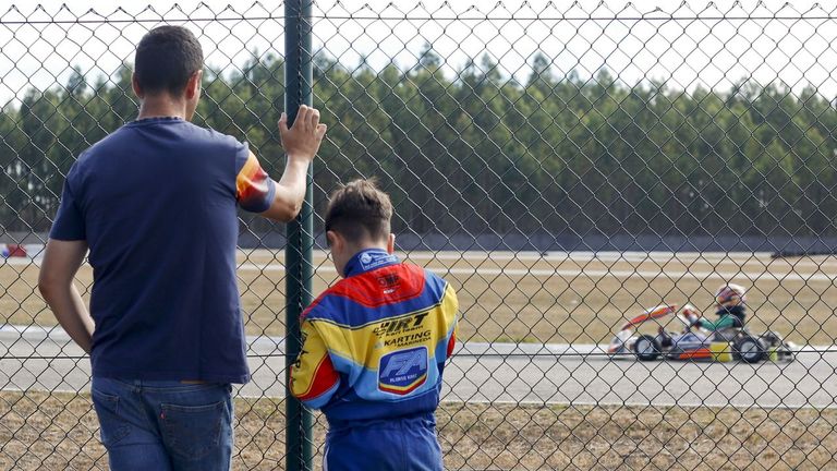 El circuito de Outeiro de Rei acoge el Campionato Xunta de Galicia de Karting.