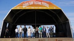 Presentaci�n del Gadis Surf Festival� en Covas