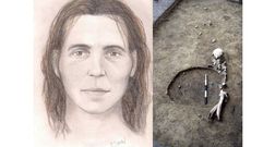 Reconstrucci�n del rostro de la mujer hallada en Galicia (izquierda) y esqueleto de uno de los genomas rumanos analizados (derecha). / Serrulla, F., and San�n, M. (2017) / Clive Bonsall.Reconstrucci�n del rostro de la mujer hallada en Galicia (izquierda) y esqueleto de uno de los genomas rumanos analizados (derecha). / Serrulla, F., and San�n, M. (2017) / Clive Bonsall