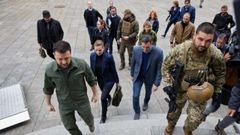 S�nchez se re�ne con Zelenski en Kiev