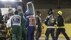 El espectacular accidente de Grosjean