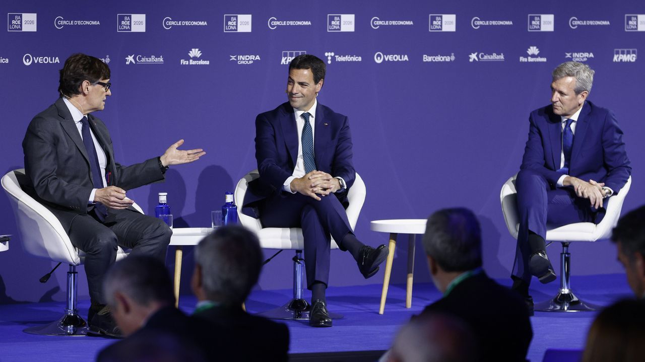Rueda se planta en Cataluña ante Illa por la financiación: «Los recursos de todos se hablan entre todos»