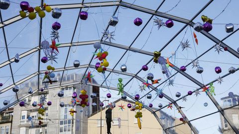 Gran desfile en Xinzo de Limia en el d�a grande del entroido