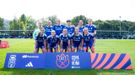 Alineaci�n del Real Oviedo femenino en el derbi de la Copa de la Reina
